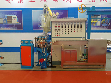 Wire extruder line